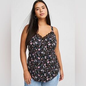 Torrid Ava Lace Trim Cami
